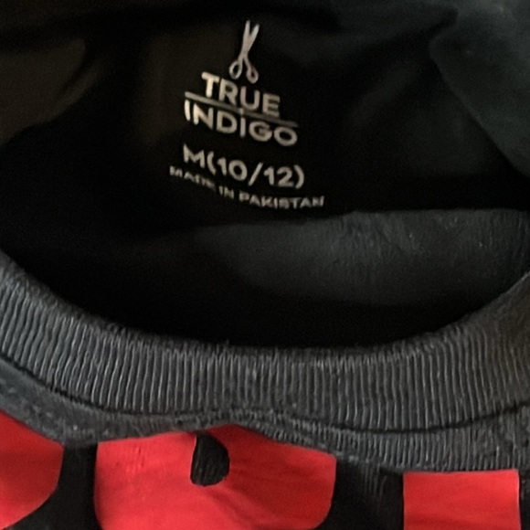 Boys “HUSTLE” Tee- Size 10/12 - Picture 3 of 5